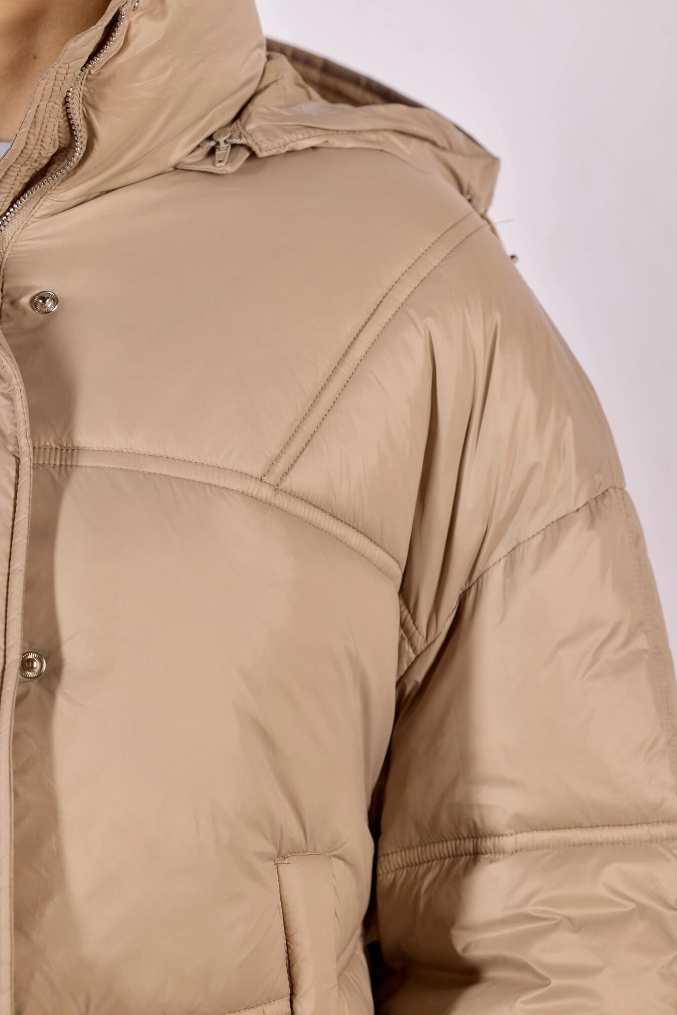 Куртка Selfie, размер L, бежевый — фото 1