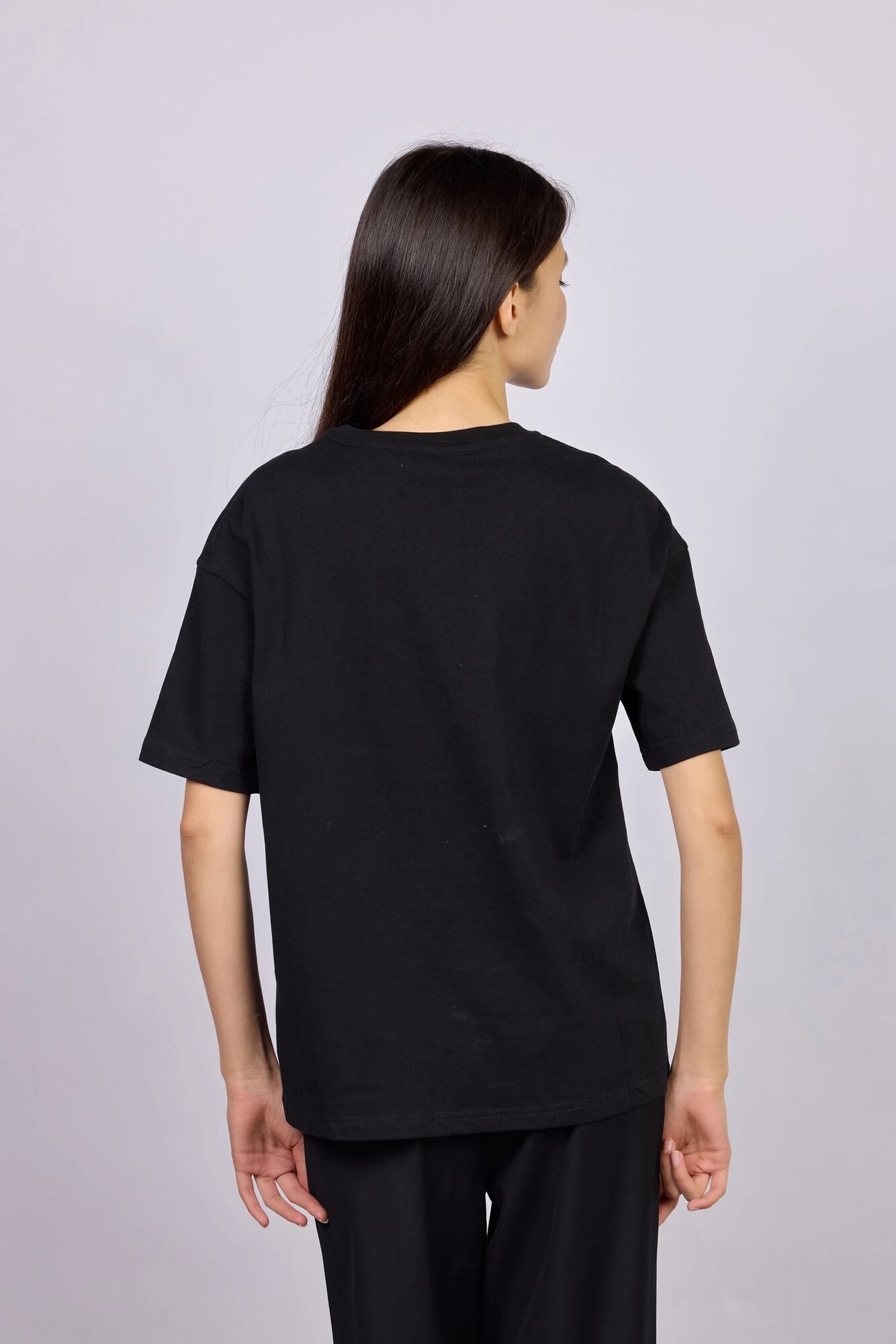 Футболка Selfie, размер M, черный — фото 1