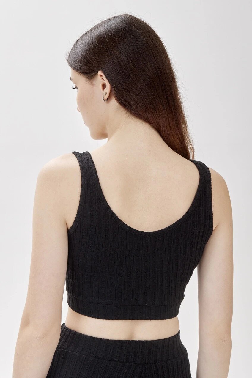 Топ Selfie, размер L, черный — фото 1