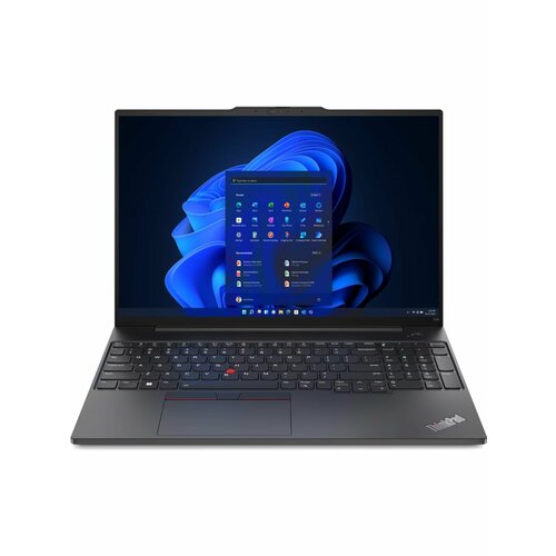 Ноутбук Lenovo ThinkPad E16 Gen1 Intel Core i7-1355U16Gb DDR4SSD512GbIntel Iris Xe Graphics16noOSGraphite Black 21JN009NRT 10599000₽