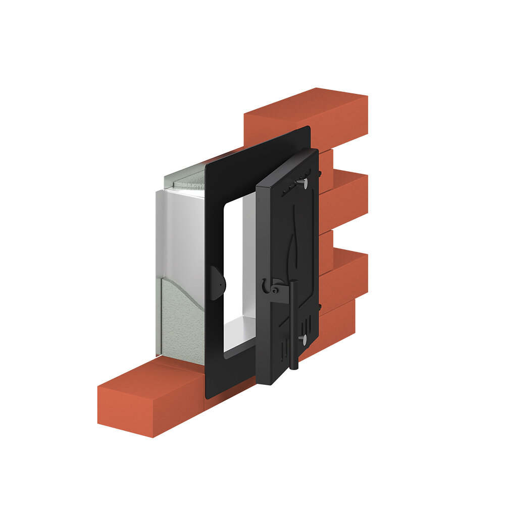 Тоннель монтажный эверест 211 (М) 247х292х120см для печных и каминных дверей