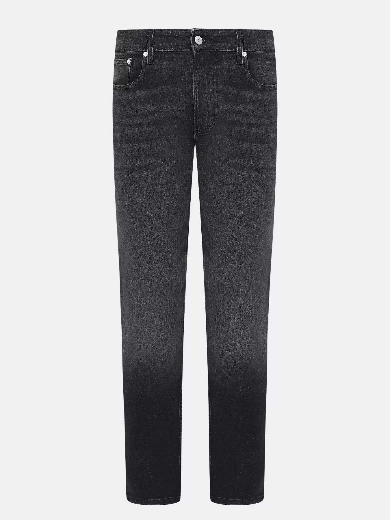 Джинсы зауженные Calvin Klein Jeans, размер 34/32, черный