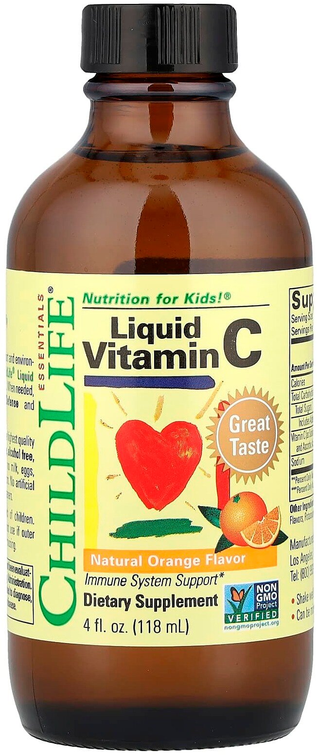ChildLife Essentials Liquid Vitamin C 118 мл