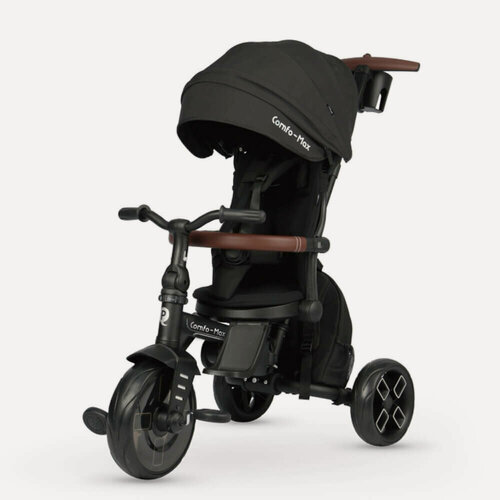 Изображение товара Qplay Comfo Max, детский трехколесный велосипед от 10 месяцев до 6 лет, цвет Black