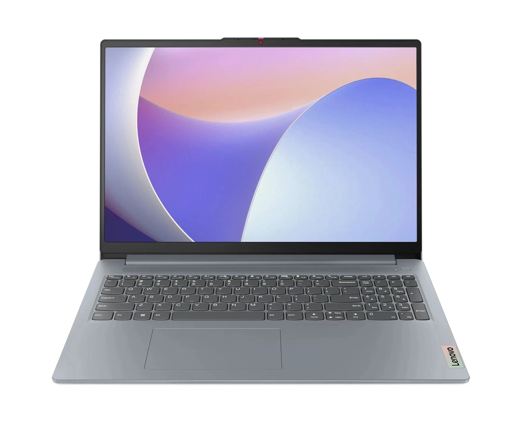 Ноутбук Lenovo IP Slim 3 15ABR8, 15.6", IPS, AMD Ryzen 7 7730U, DDR4 16ГБ, SSD 512ГБ, AMD Radeon Graphics, серый (82xm00jvrk)
