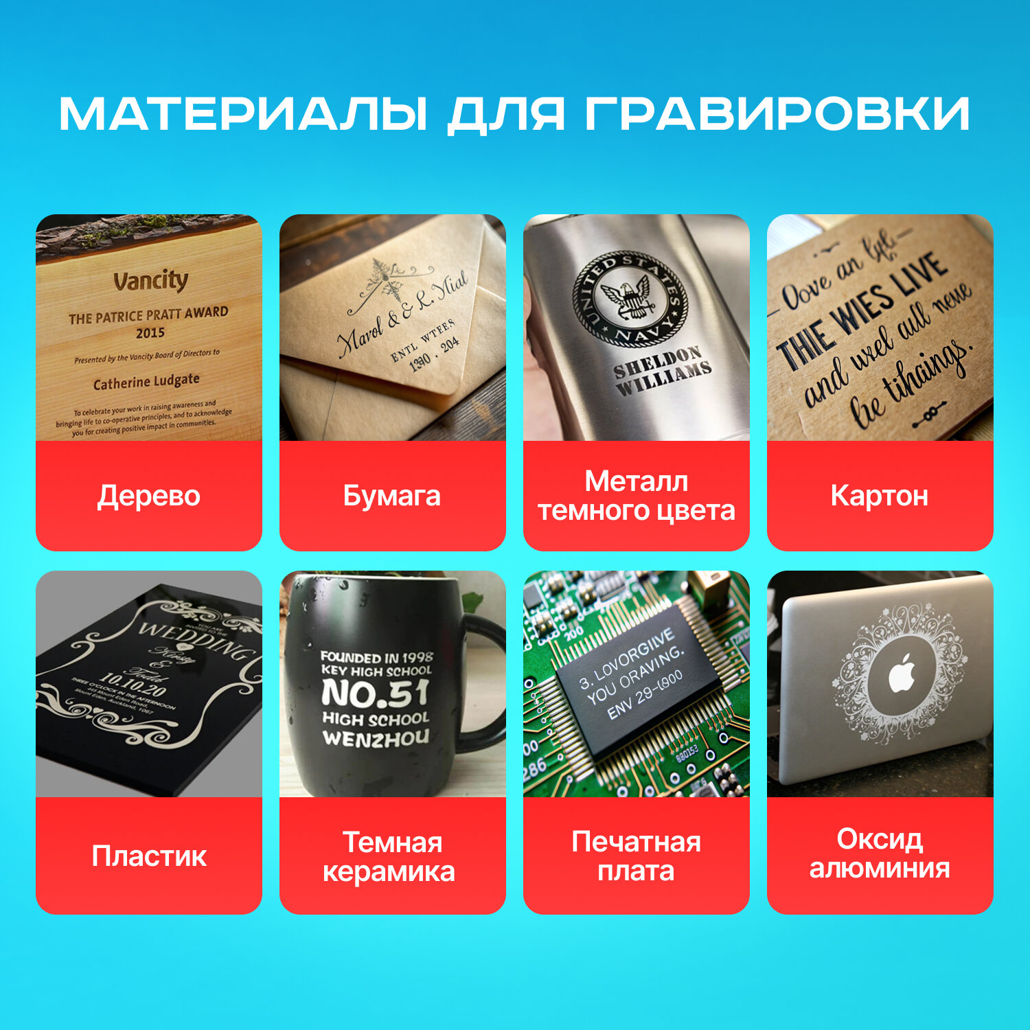 Лазерный станок SCULPFUN S6Pro, 60Вт, 10мм, дерево/бумага/камень/керамика/металл/пластик — фото 1