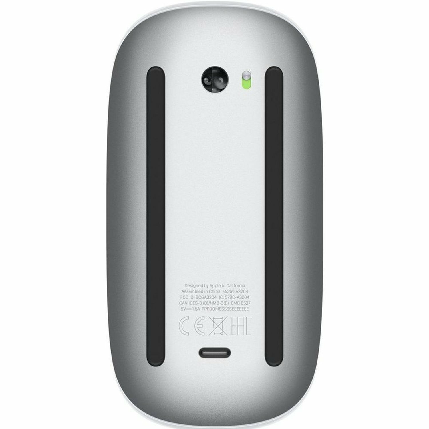 Беспроводная мышь Apple Magic Mouse USB-C 2024 (MXK53) White, Белый — фото 1