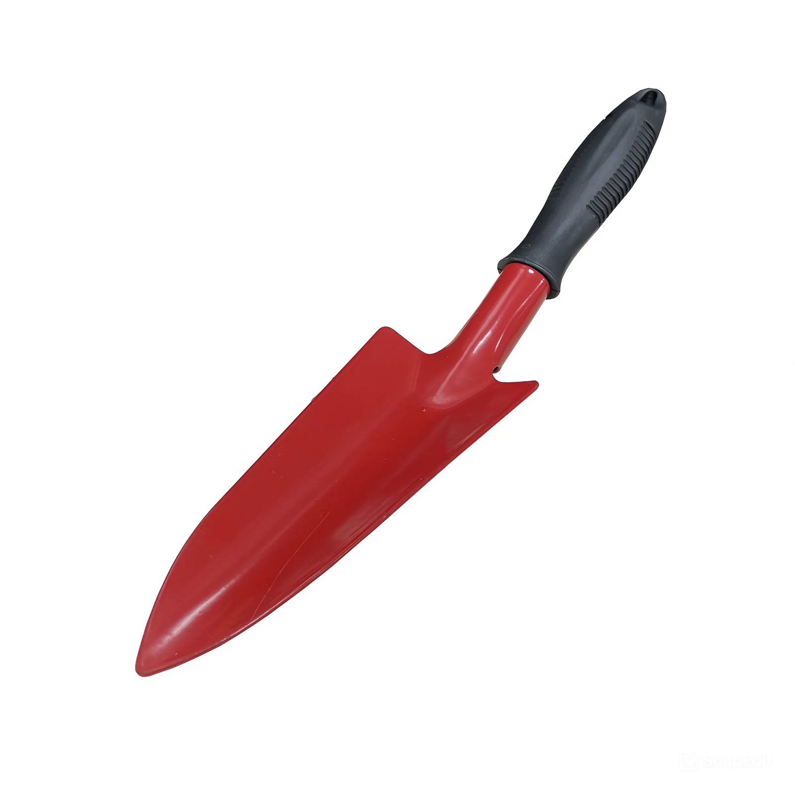 Совок посадочный Усадьба Люкс  340 мм  сталь  полипропилен  красный