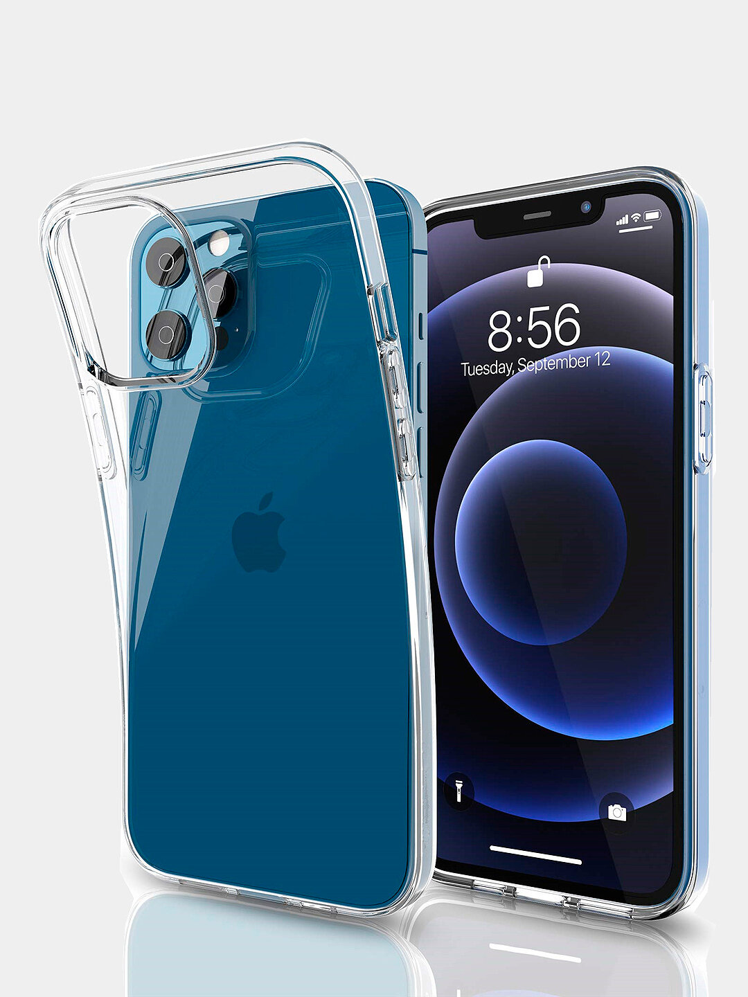 Чехол, прозрачный силикон, для iPhone 14 Pro Max, ультратонкий