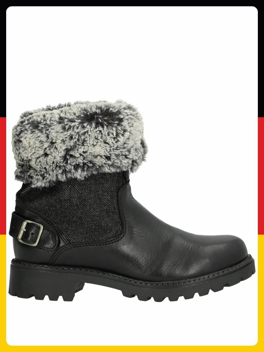 Ботинки Wrangler, размер 41 EU, черный