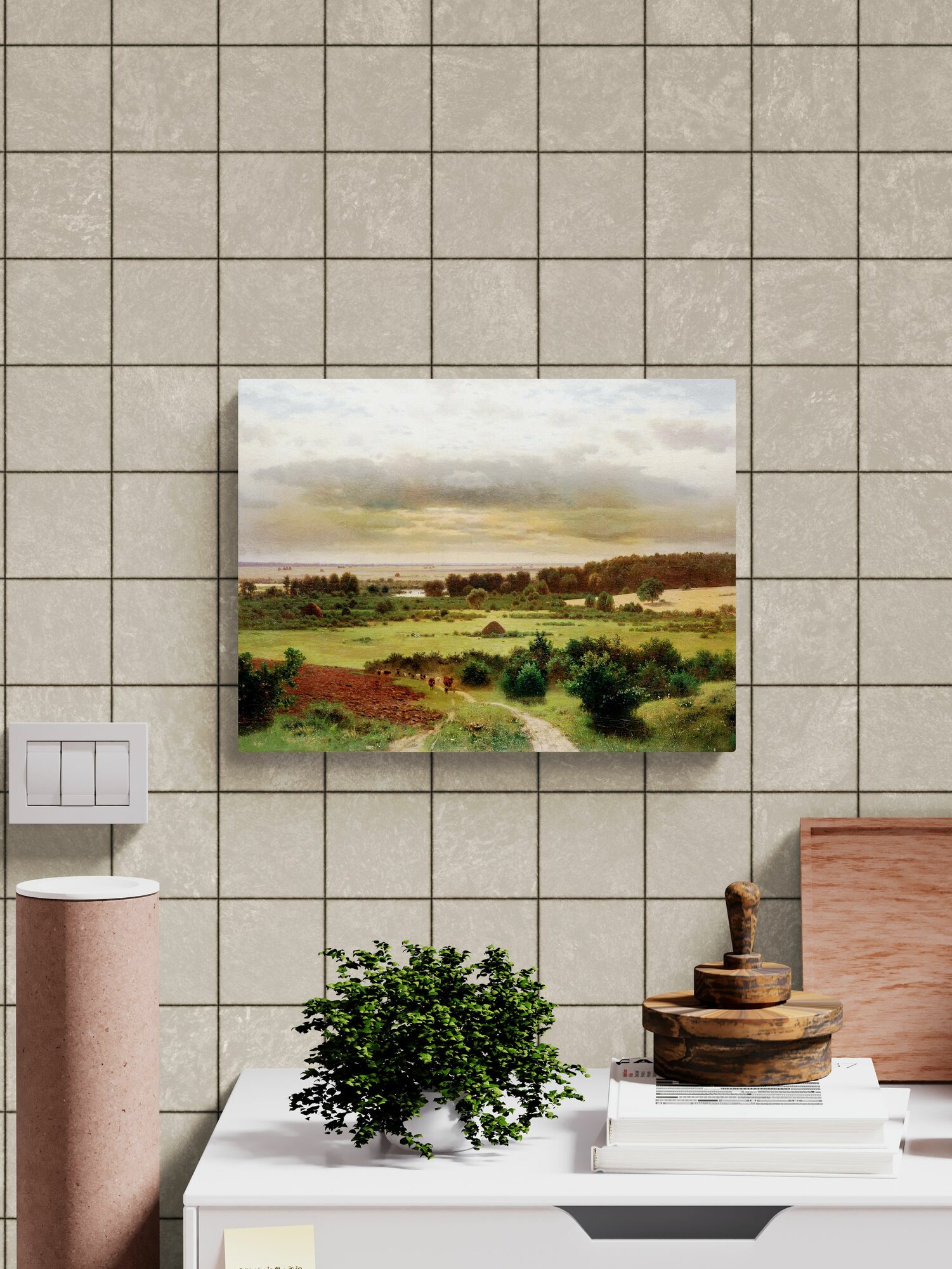 Крыжицкий Константин Яковлевич "Лесные дали" 40х30 см — фото 1