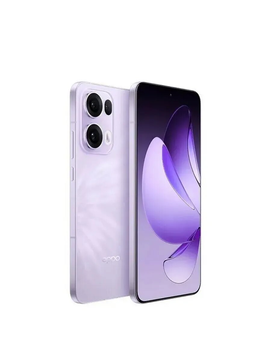 OPPO Reno 13 Pro 5G 12/256 ГБ фиолетовый (CPH2697)/IP 69,5800 мАч|80 Вт СверхбыСтрая зарядка/AI камера 50 Мп