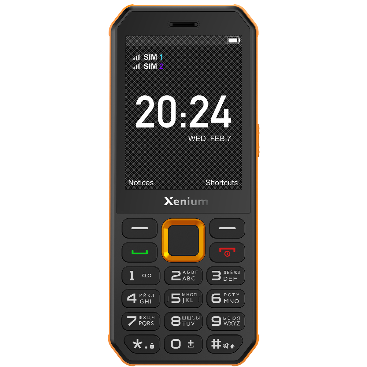 Xenium X300, Black Orange