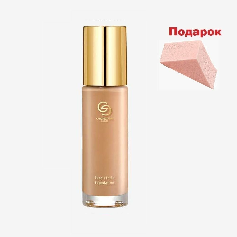 Гармонизирующая тональная основа с эффектом сияния Pure Uforia Foundation SPF 35, цвет: Песочный, 30 мл (код 42364)