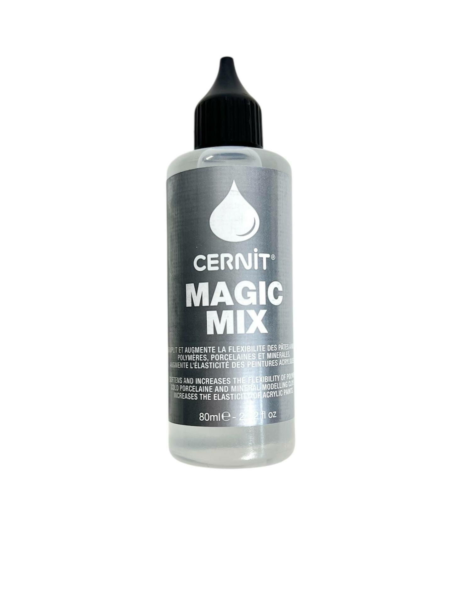 Размягчитель для полимерной глины "Cernit Magic Mix" 80 мл для лепки из полимерной глины — фото 1