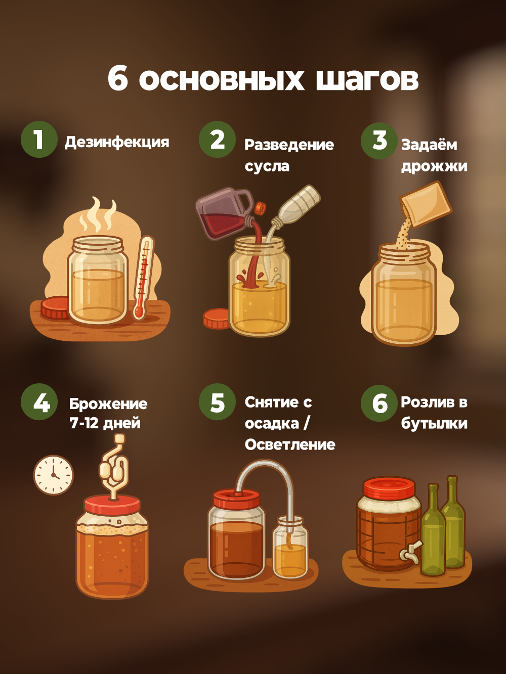 Набор для домашнего вина GRENACHE Mini, 2,6 кг.