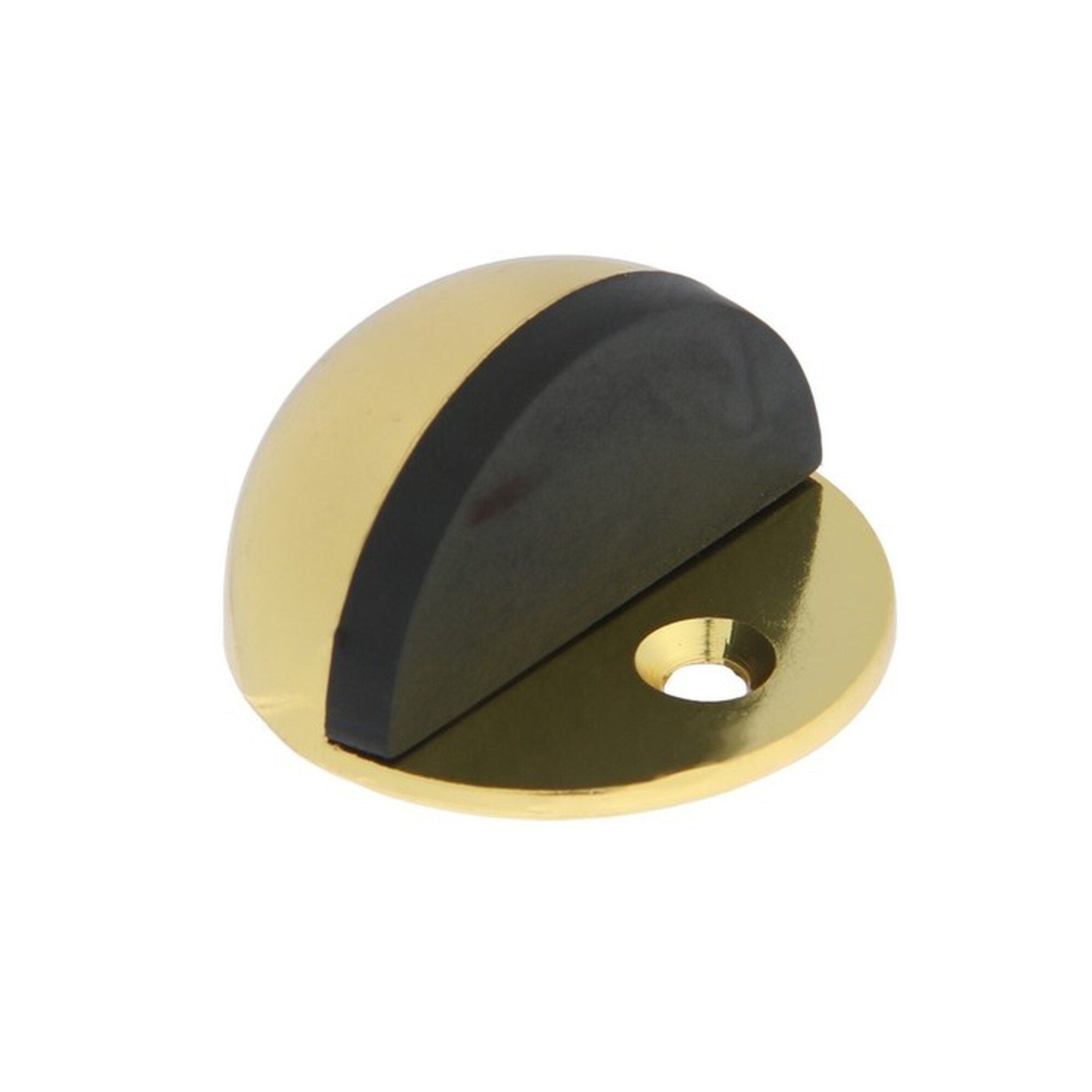 Упор дверной LOCKLAND с крепежным штырем d=40 мм h=25 мм цвет золото