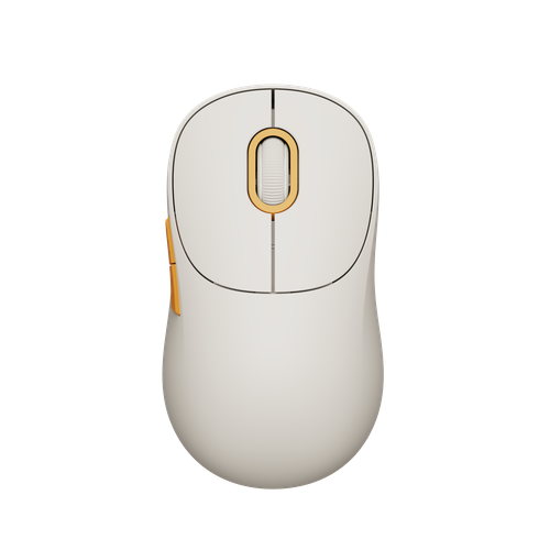 фото Беспроводная мышь xiaomi wireless mouse 3 gl, bluetooth/радио, оптическая, usb, 1200dpi, белый