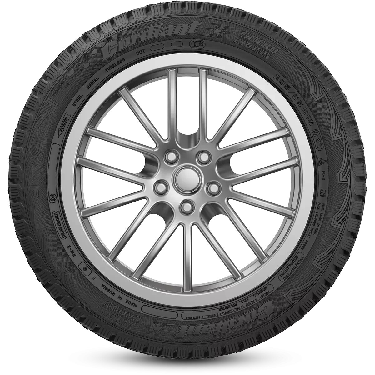 Cordiant Snow Cross 175/65 R14 82T зимние автомобильные шины — фото 1