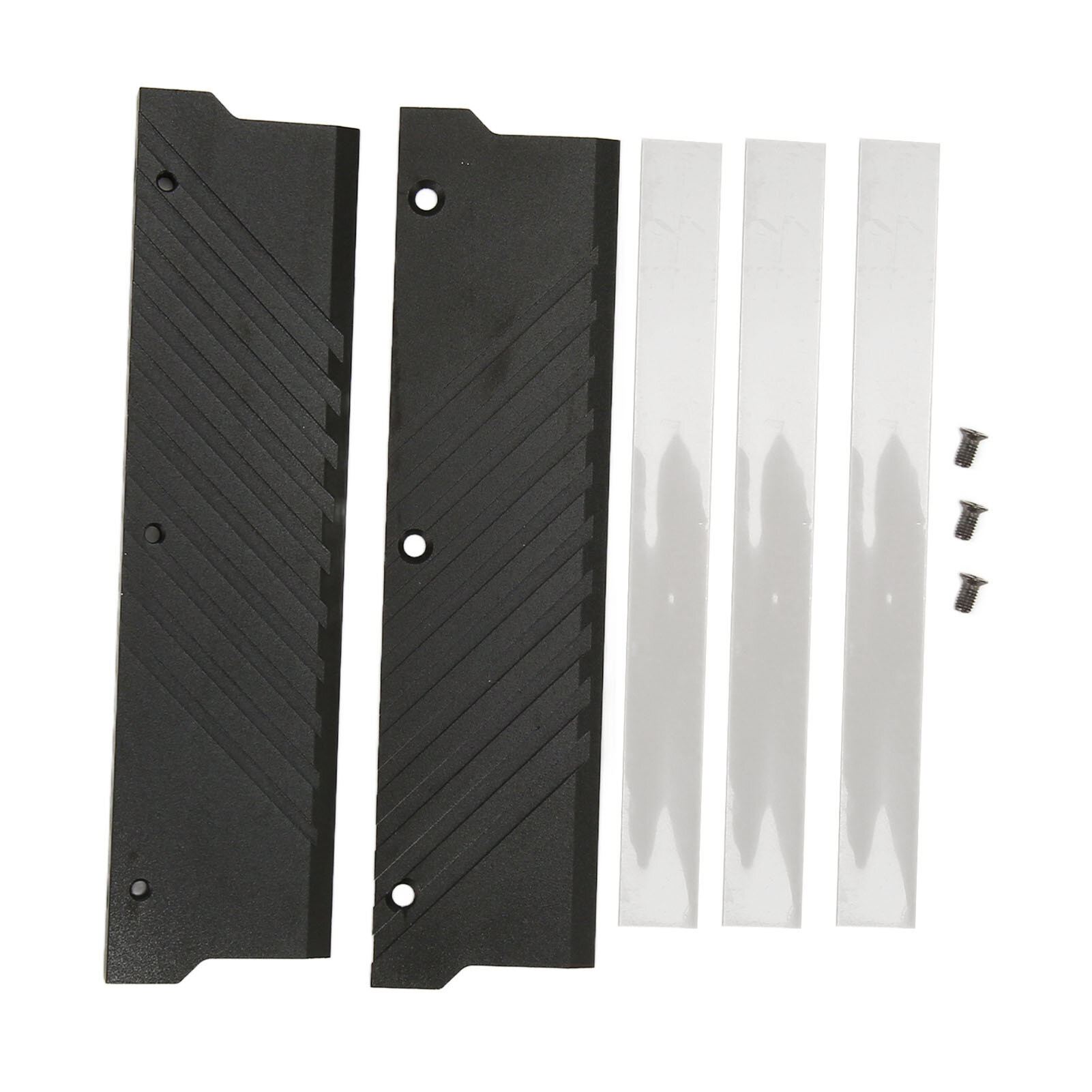 Memory RAM Heat Sink MEO PMOAB G Aluminum Alloy Cooler DDR5 Heatsink for Computer Water Cooling System Black