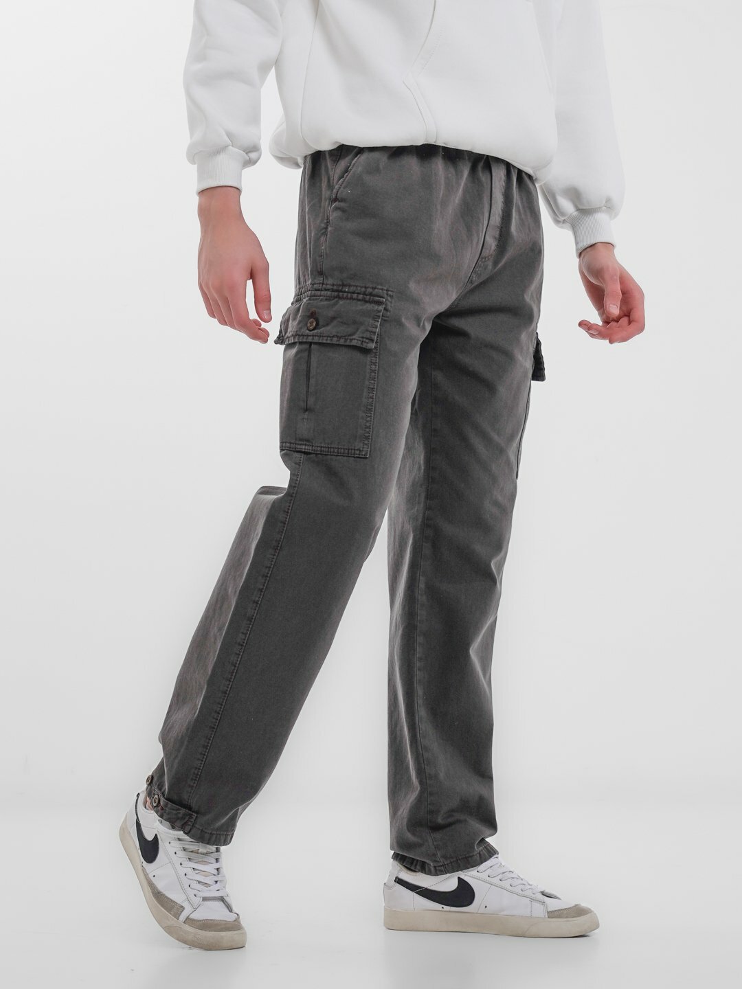 Брюки карго  CJ-0.2, размер 30, коричневый — фото 1