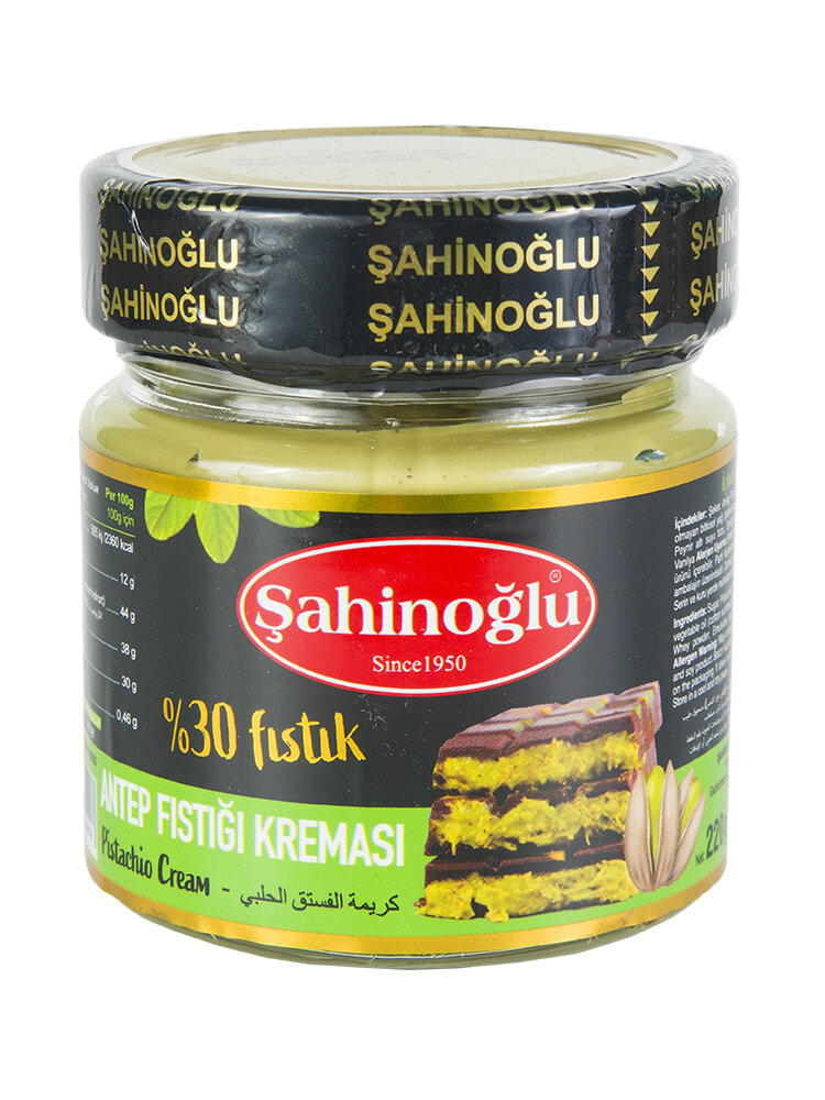 Фисташковая крем-паста SAHINOGLU 220 гр