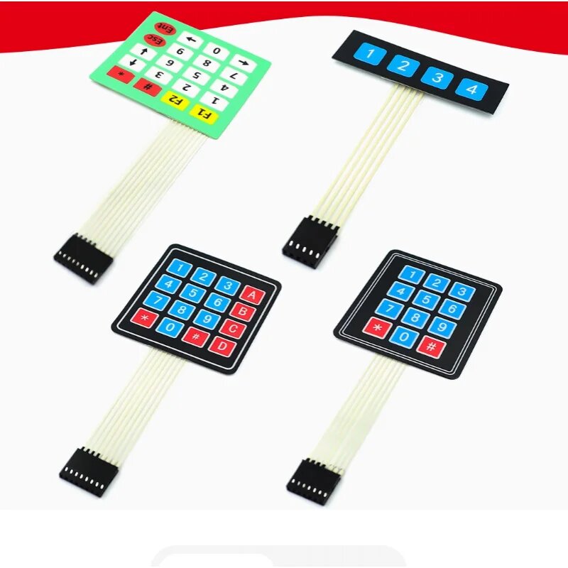 Матричная клавиатура 4*4/1*4/3*4/4*5 3x4 matrix keyboard