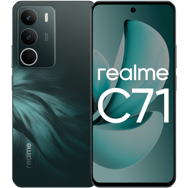 Мобильный телефон Realme C71 8/128 ГБ, зеленый