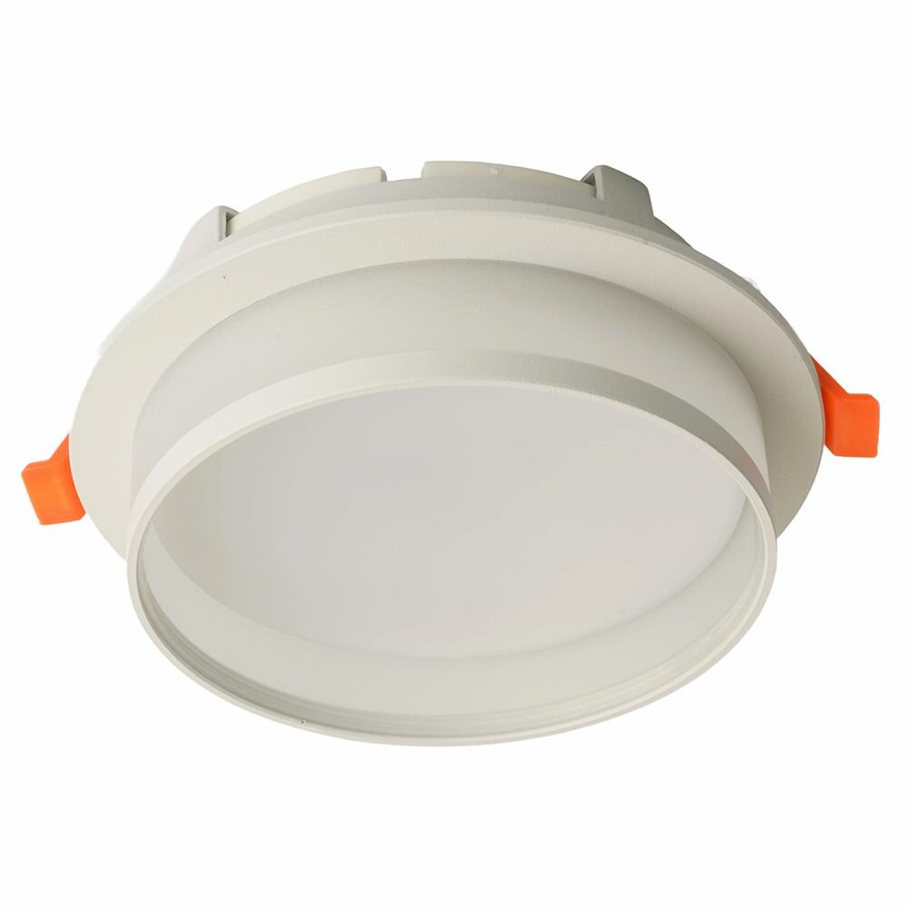 Светильник потолочный встраиваемый Feron DL700 W140xL140xH55 мм GX70 цвет белый арт. 51093