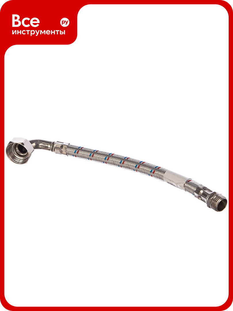 Шланг угловой 30 см 1"-1/2" AquamotoR AR114008