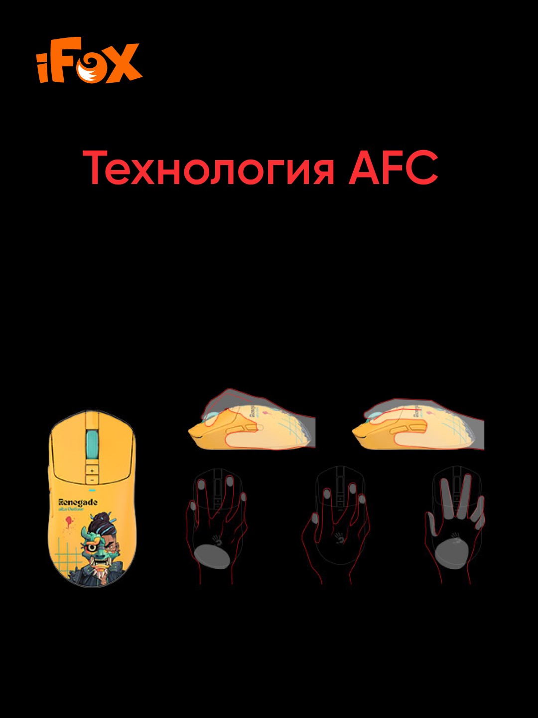 Ультра точная игровая мышь Bloody R72 Renegade — 20000 Dpi Твоя победа начинается с точности — фото 1