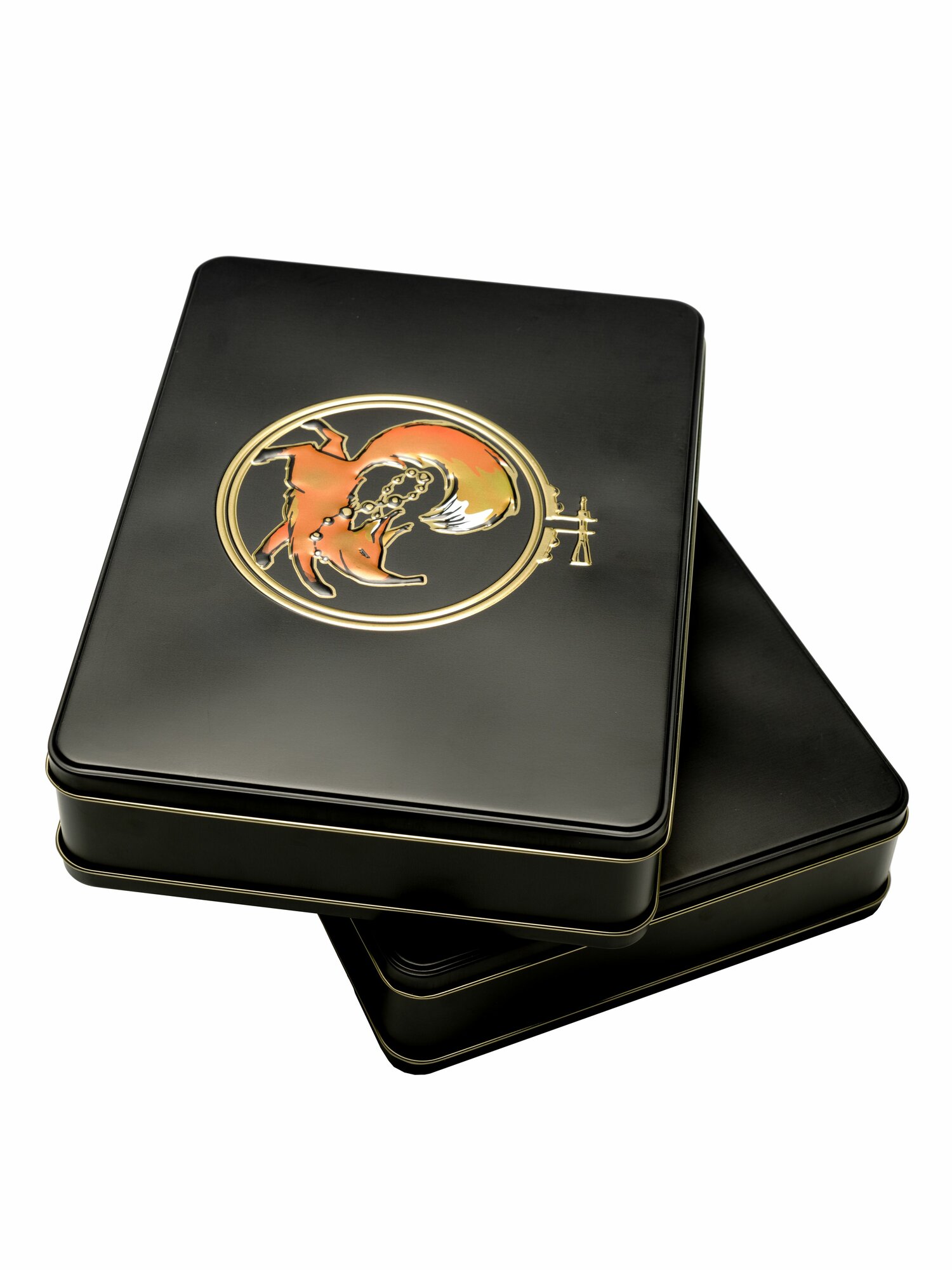 Коробки для хранения вещей с крышкой, 30*24*6 см, Жесть, футляр для мелочей, 2 штуки