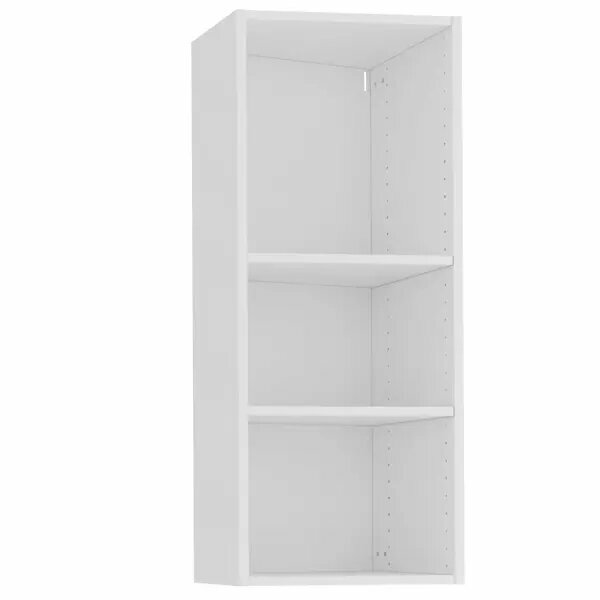 Каркас навесной скошенный Delinia ID 38x102.4x35 см ЛДСП цвет белый
