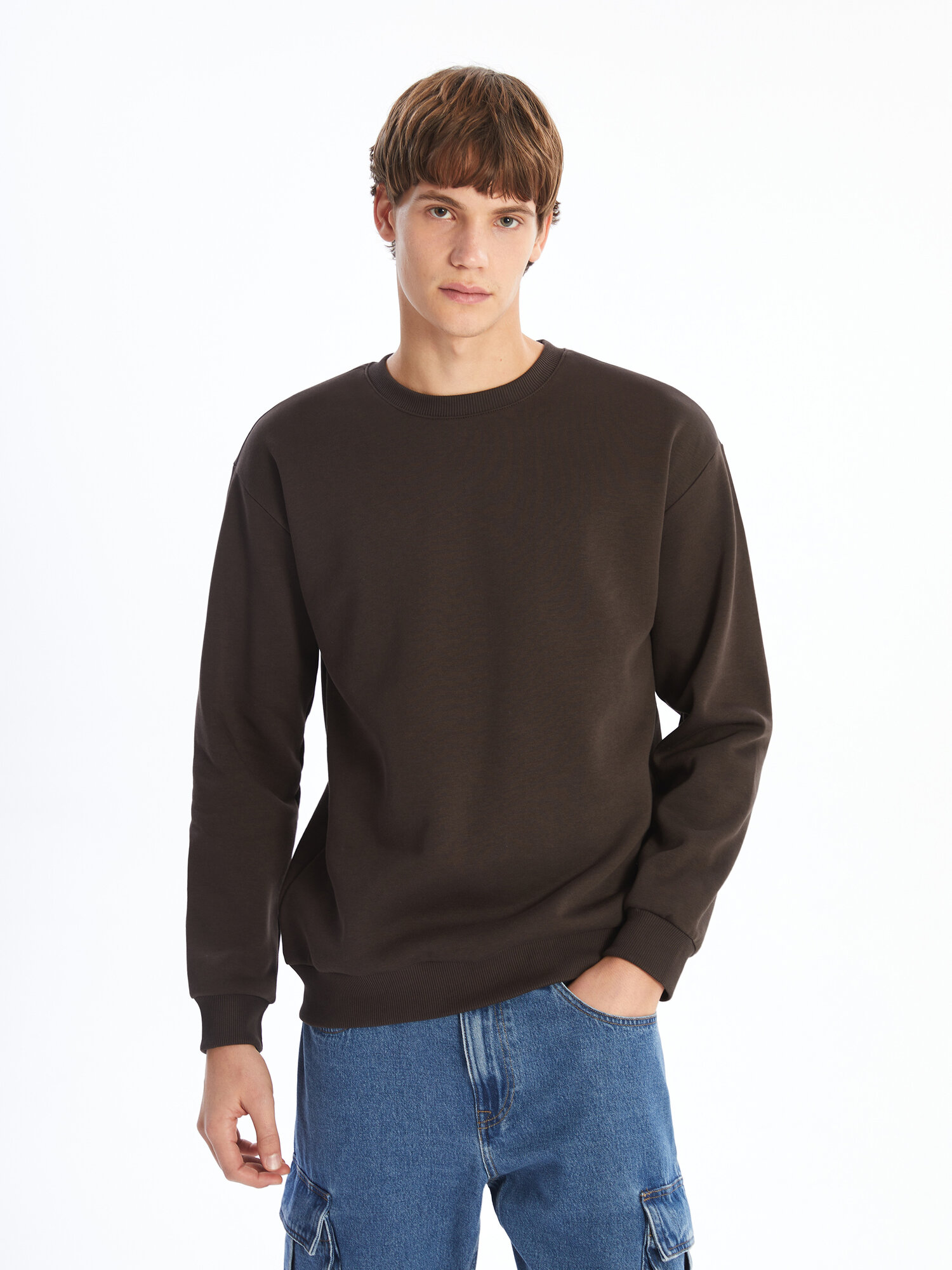 Свитшот спортивный LC Waikiki размер XL  dark brown