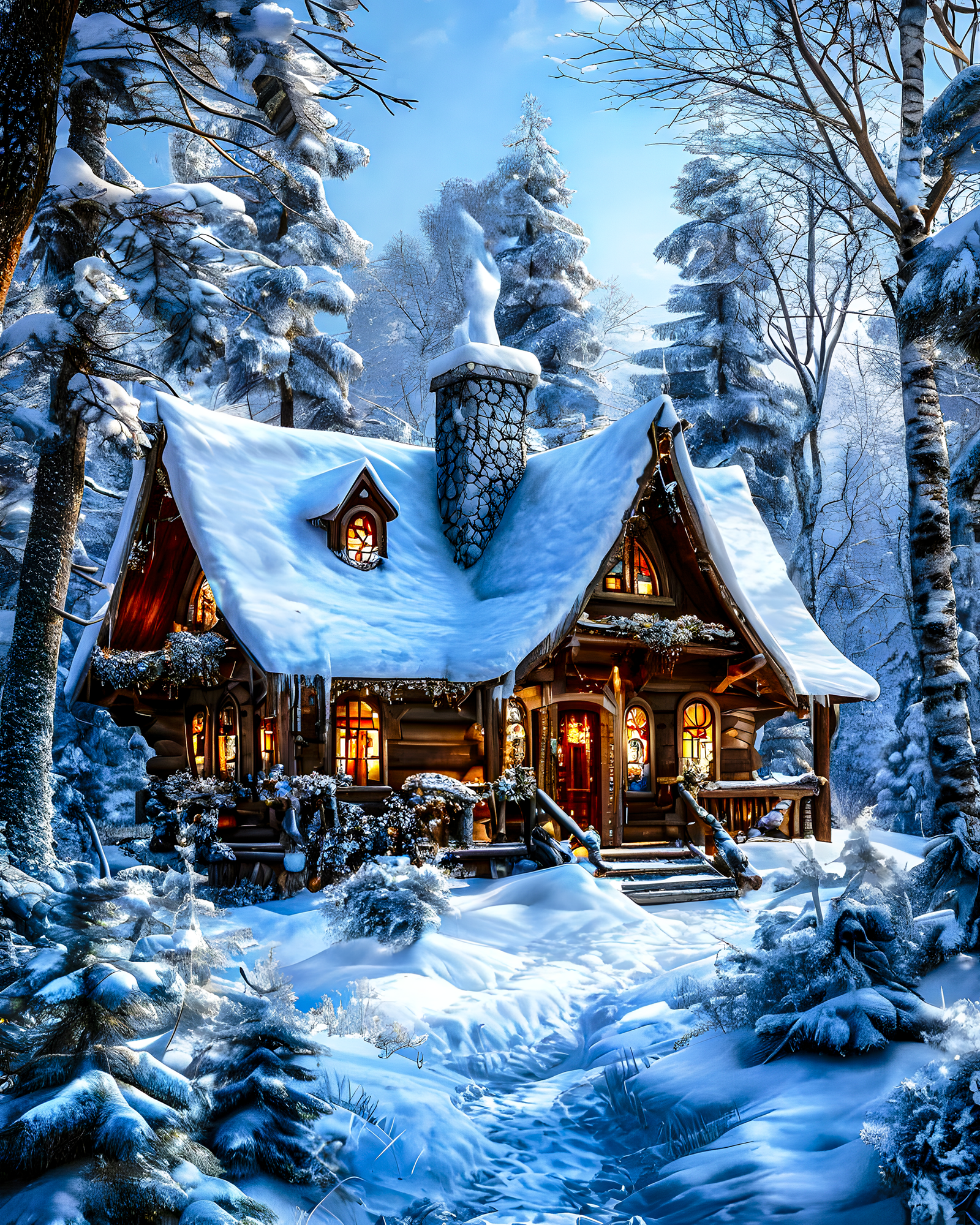 Алмазная мозаика на подрамнике 