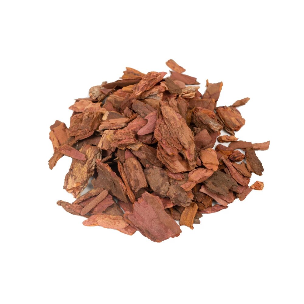 Кора Колос сибирской лиственницы фракция 10-50 мм 60 л коричневая Колос 4673746750971