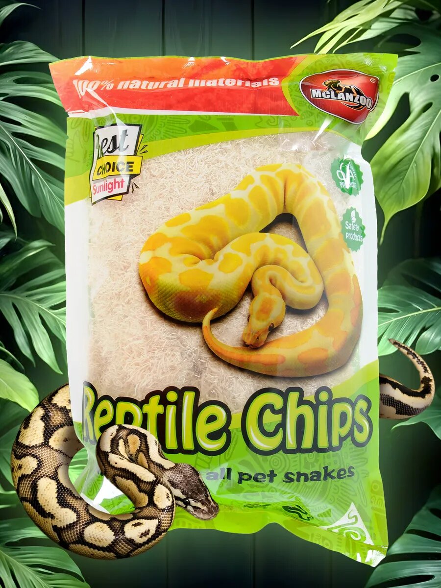 Субстрат ивовый для террариума грунт Tiles 4л