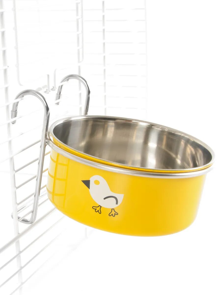 Кормушка для птиц внутренняя металлическая 12см