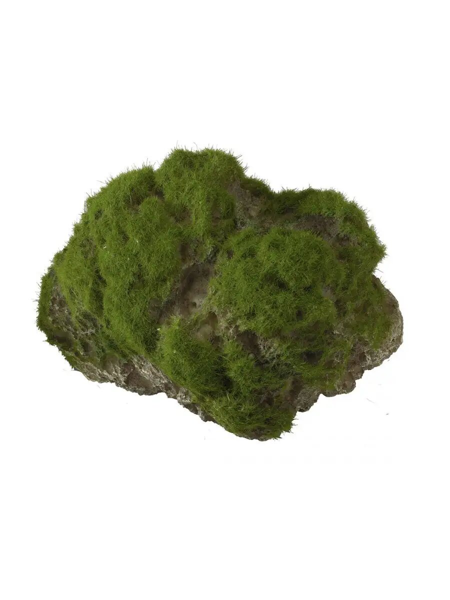Камень с мхом для аквариума Moss Stone 12x9.5x10.5см