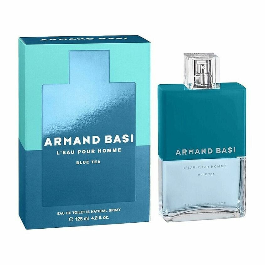 ARMAND BASI L'EAU POUR HOMME BLUE TEA EDT Мужская туалетная вода 125 ml