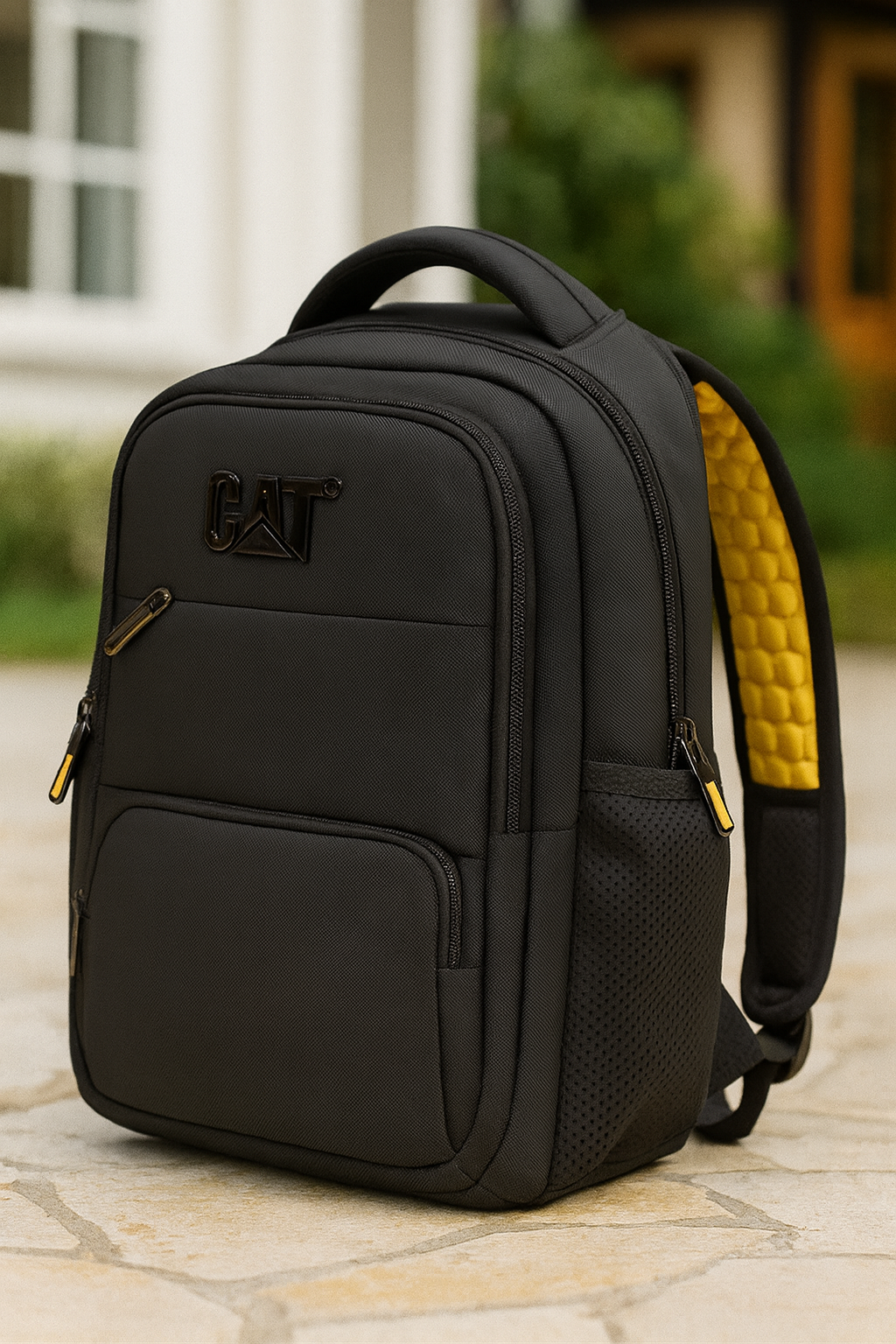 Школьный рюкзак Caterpillar CAT 0186# 30×38×12 см — городской, для ноутбука, с отделениями и вентиляцией, объём 20 л