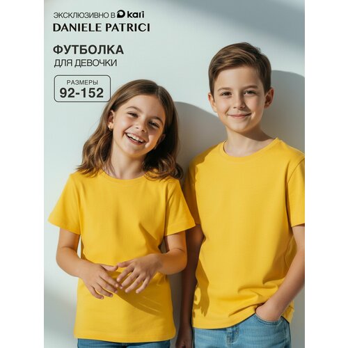 фото Футболка daniele patrici весна-лето 2026, размер 13-14 лет, желтый