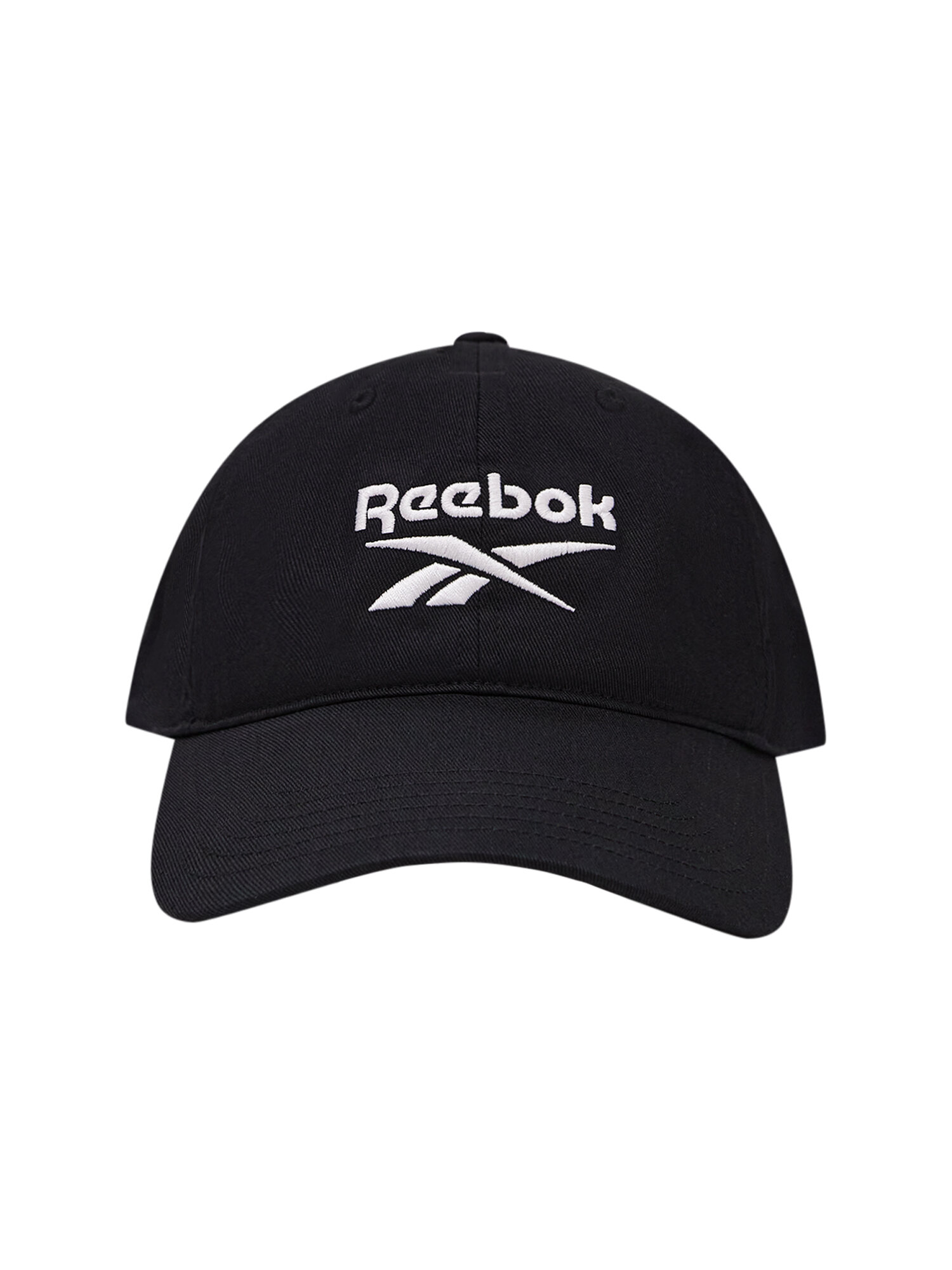 Кепка Reebok Logo Cap для взрослых и детей, размер OneSize, черный — фото 1