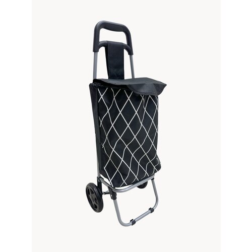 Сумка-тележка Joy Home 30 л 32х87х28 см серая 2175₽