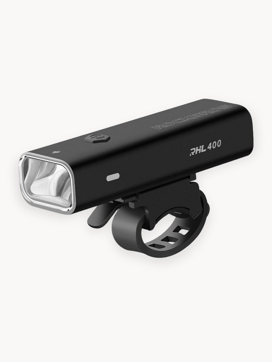 Велосипедный фонарь ROCKBROS RHL-400, передний, аккумулятор, влагозащитный