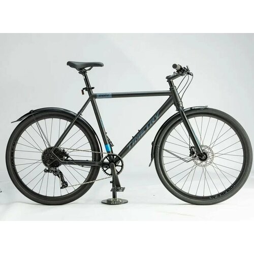 Велосипед Time Try ТT26110s 700C Алюминиевая рама 23 Гидравлический тормоз горный Для активного отдыха Взрослый Подростковый черно-синий 2930000₽