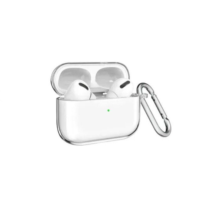 Чехол для наушников Aks-Guard для AirPods Pro 2 прозрачный