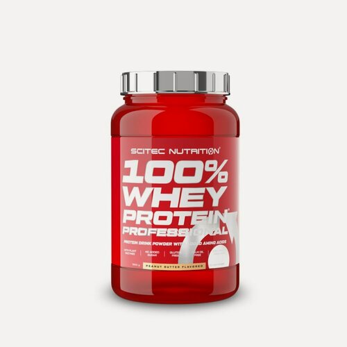 Изображение товара Протеин сывороточный Scitec Nutrition 100% Whey Protein Professional 920 Арахисовая паста
