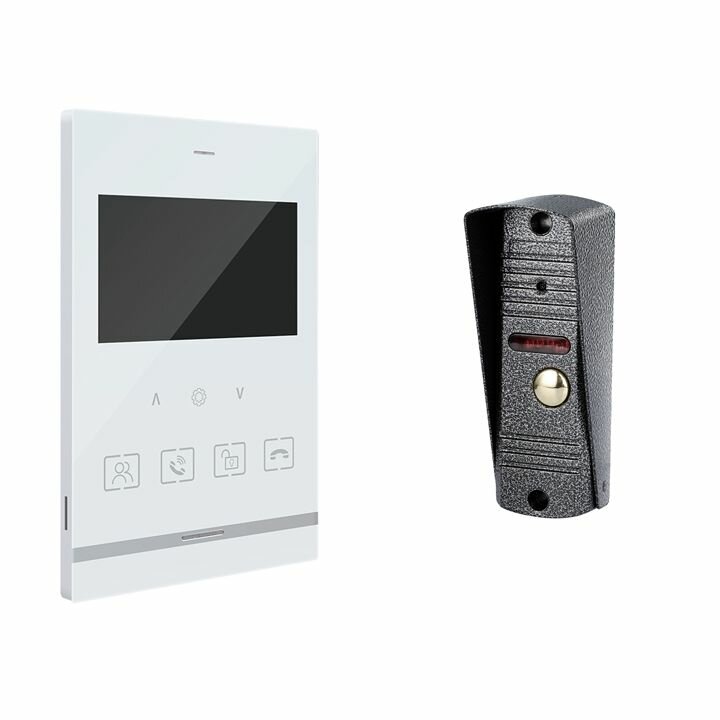Комплект домофон с диагональю 4.3 и вызывная панель SECTEC 110KIT