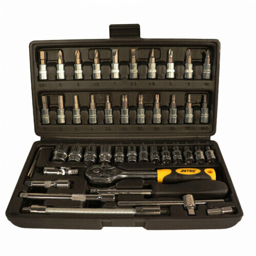 Набор ручных инструментов для авто Jntrd J-10046 46 предмет трещотка 72 зубца 14 875₽